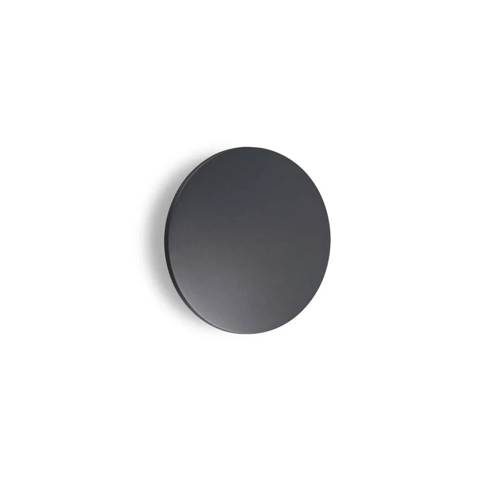 Netlighting Punto Outdoor Flush Wall Lamp Anthracite Grey 1850Lm 3000K IP54