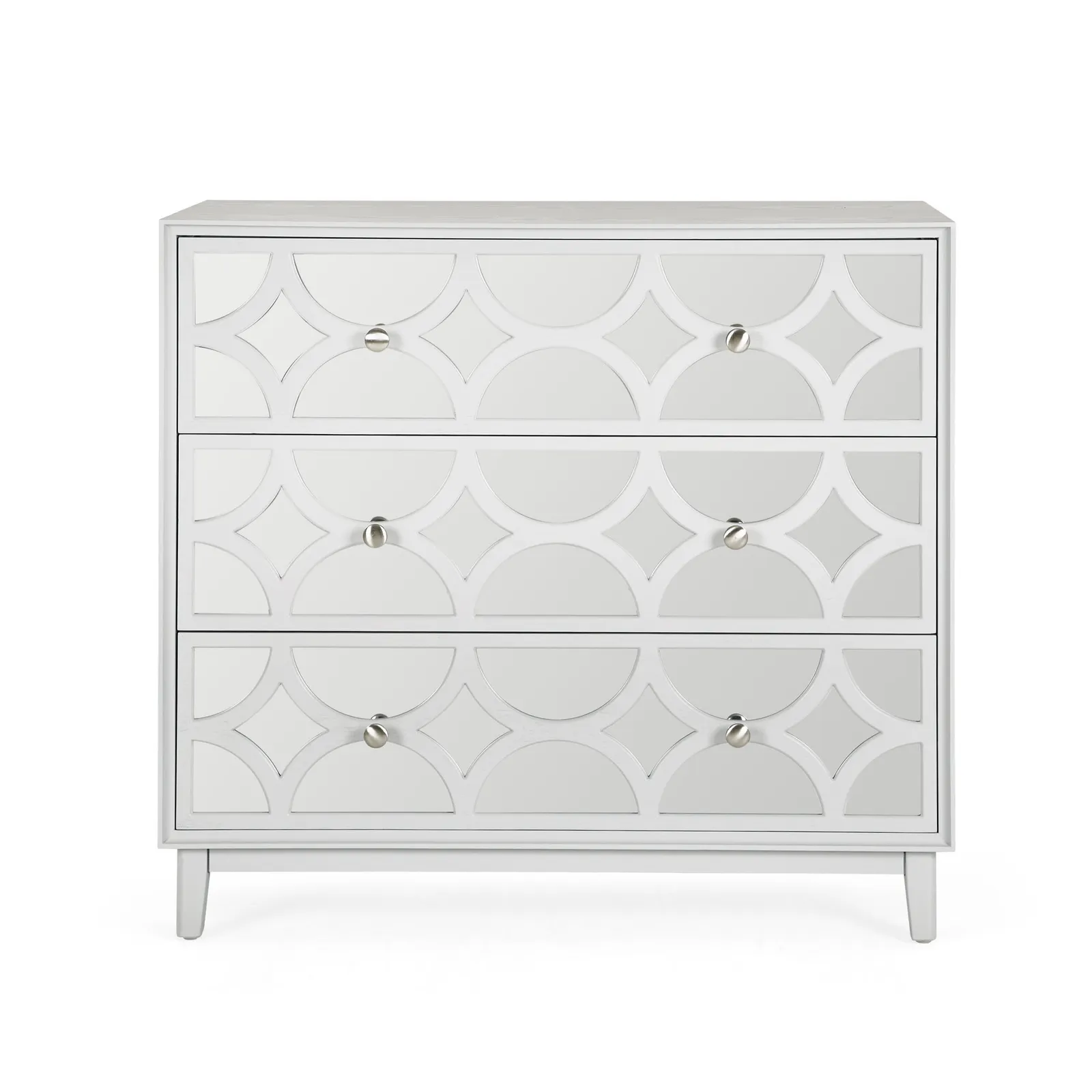 Delphi Grey Chest of Drawers Grey