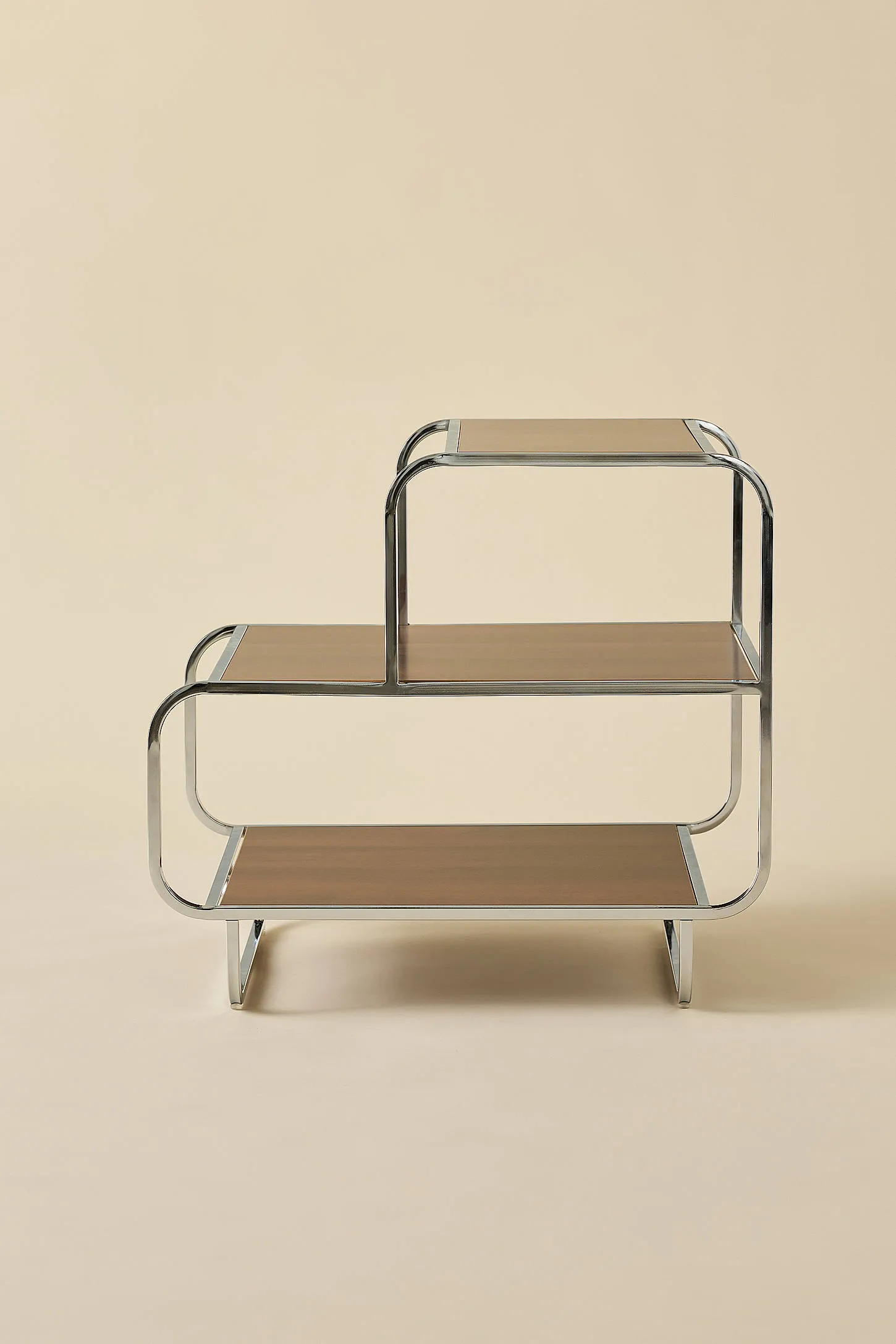 Alana Chrome Side Table - Silver ALL 3