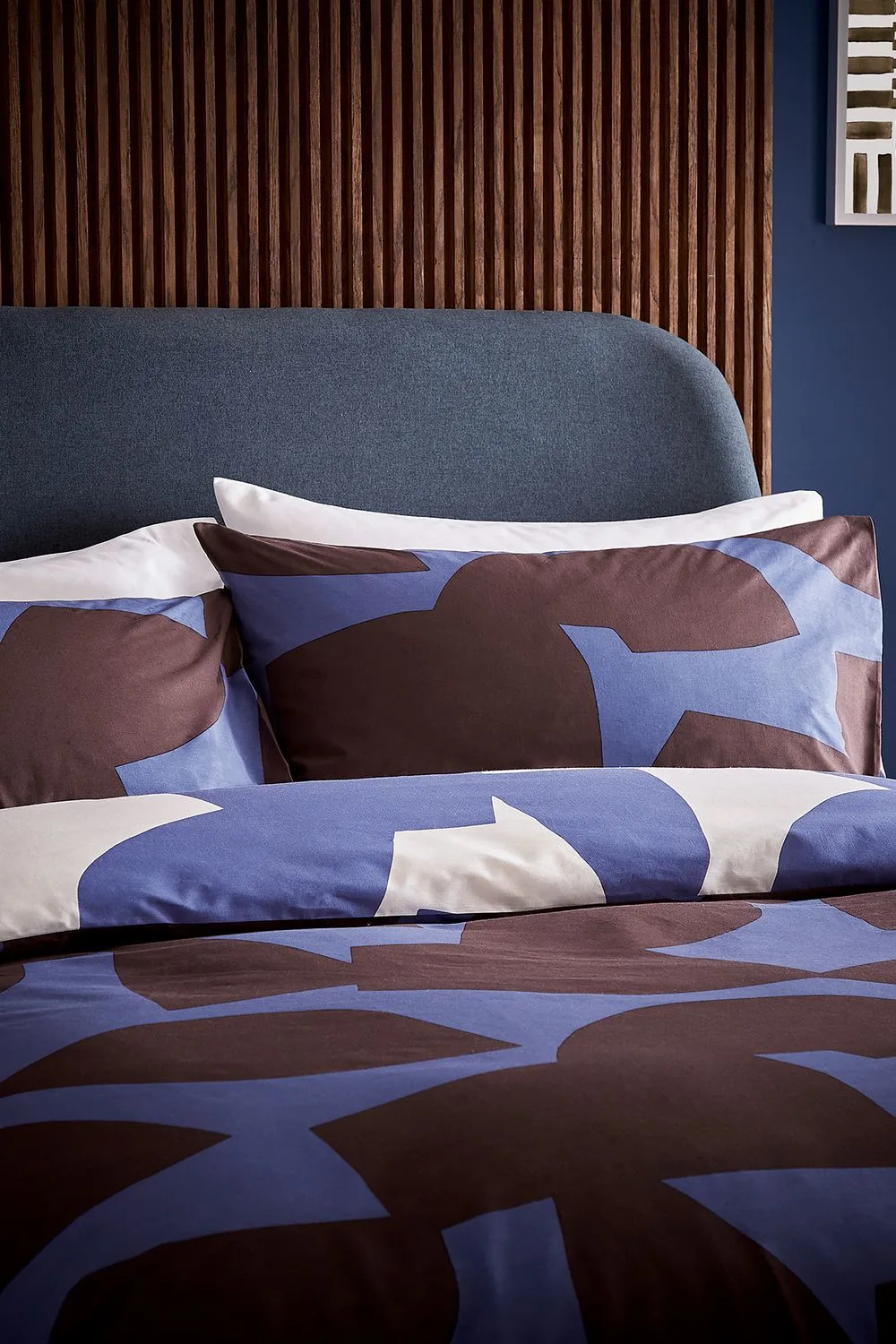 Helena Springfield 'Alva' Cotton Duvet Cover Set in Blue 2