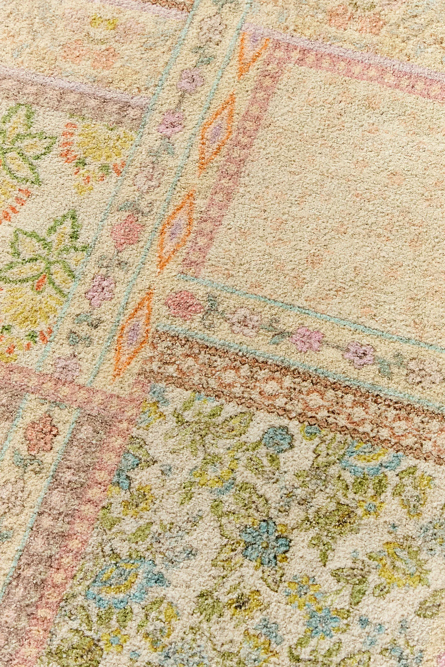 Skylar Multi Patchwork 2x3ft / 60x90cm Rug 3