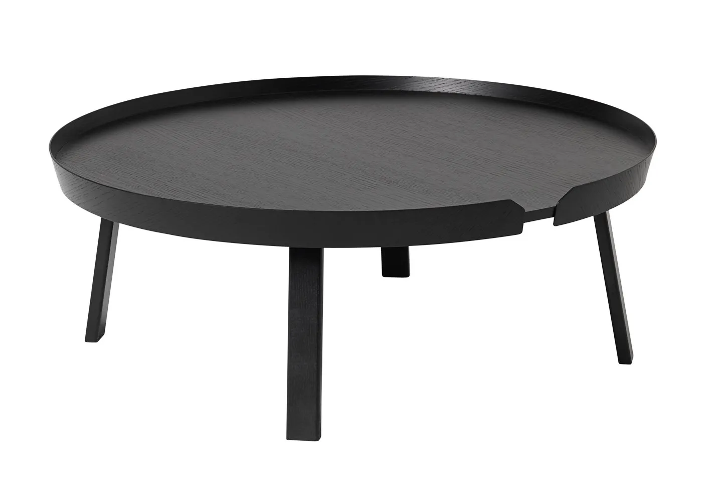 Muuto Around Coffee Table Extra Large Black 1