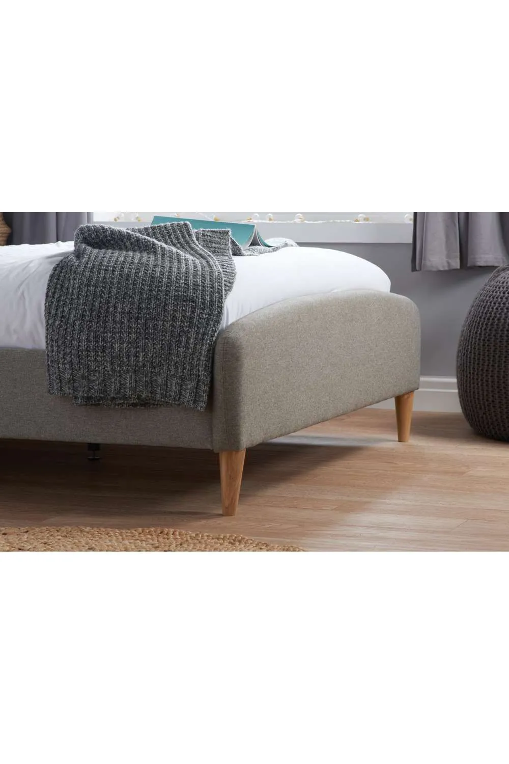 Birlea Quebec Bed in Grey 4