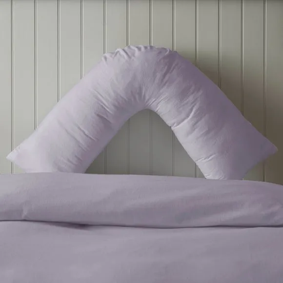 Soft & Cosy Luxury 100% Brushed Cotton V-Shape Pillowcase 1