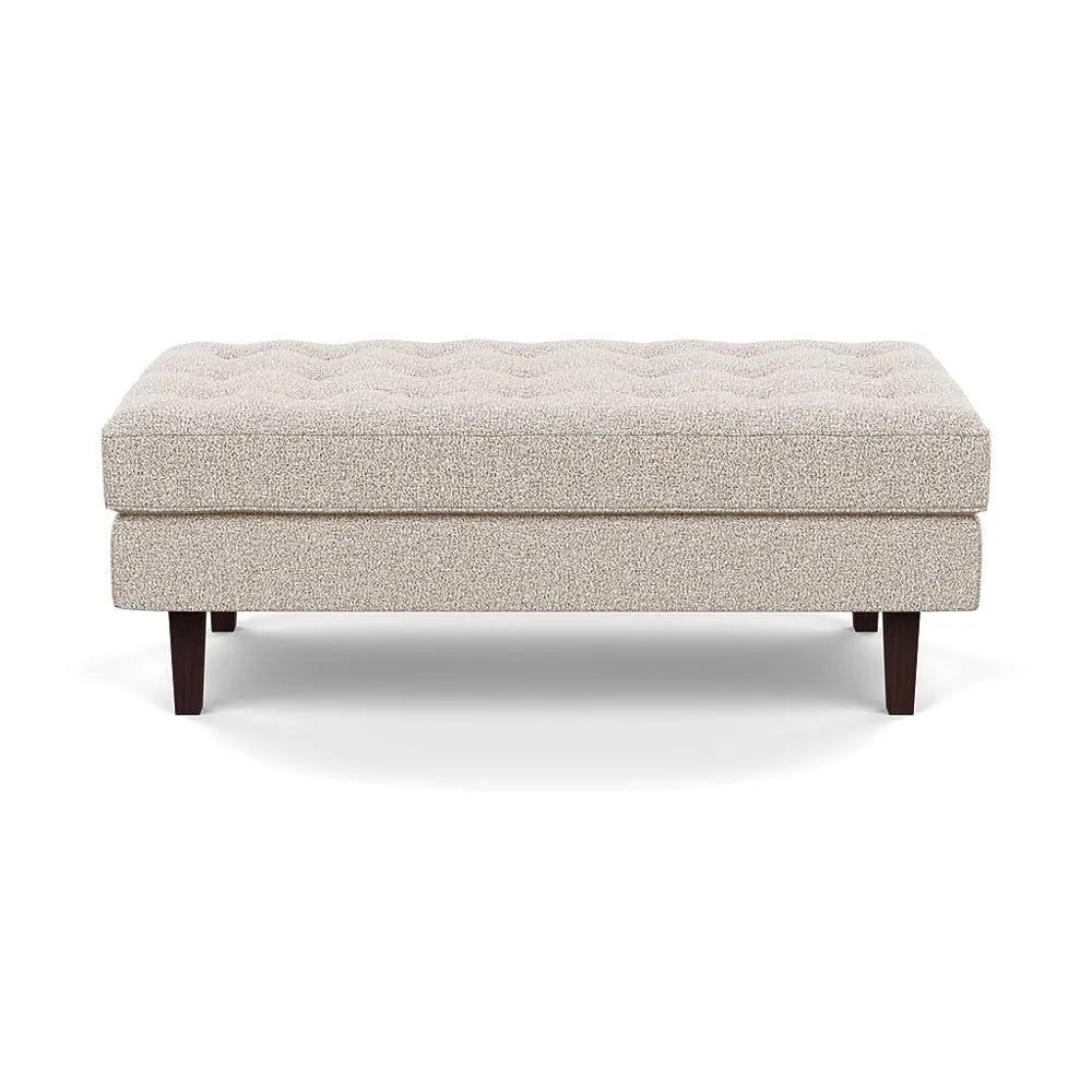 Heal's Hepburn Ottoman Loop Boucle Taupe Black