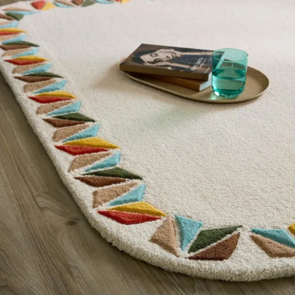 Reverie Border Wool Rug 6