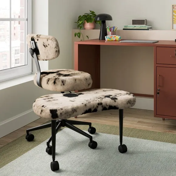 Maisie Meditation Cow Print Office Chair 2