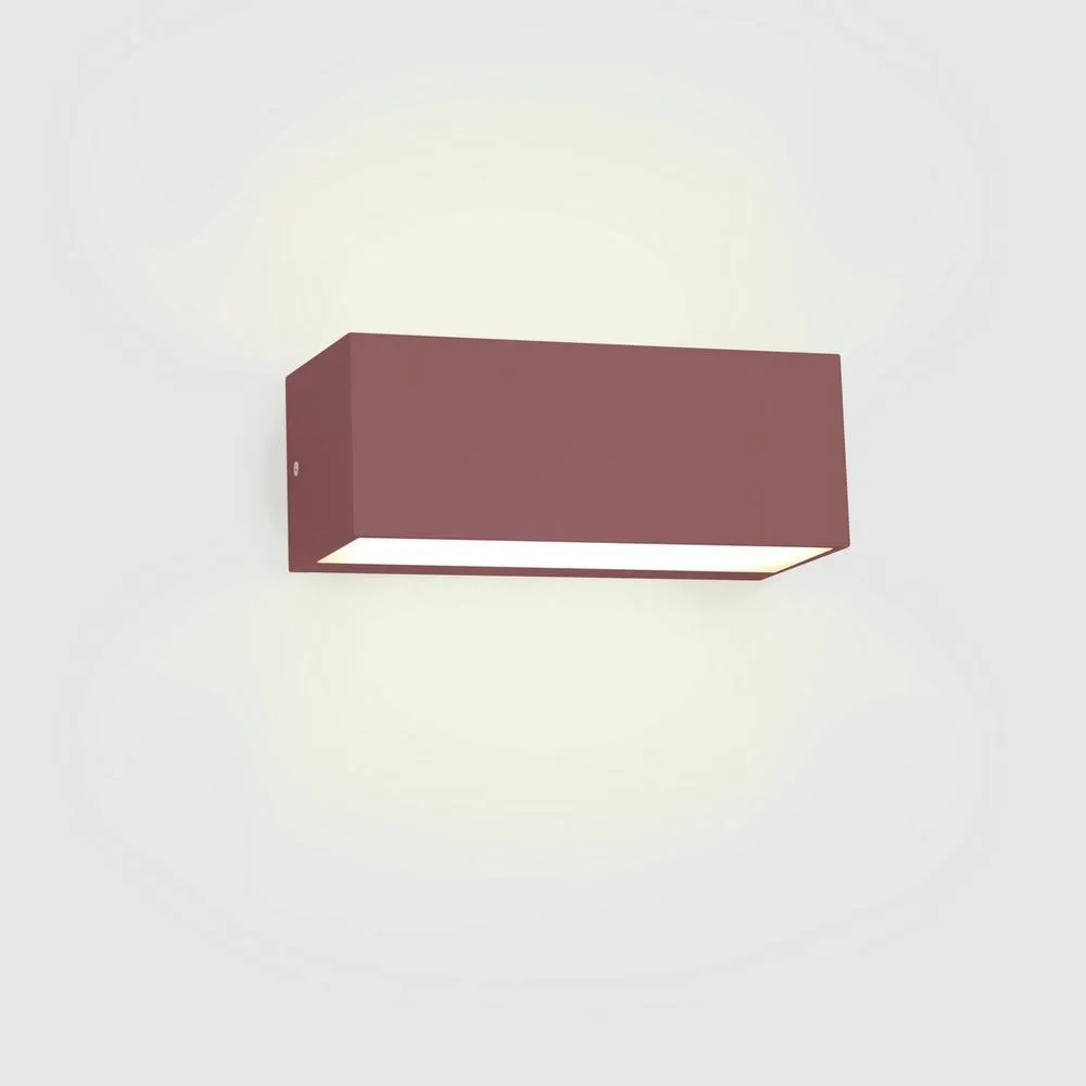 Netlighting Ara Outdoor Wall Down Lamp Brown E27 15W IP65 2