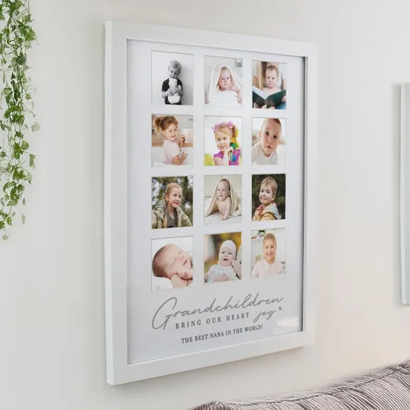 Personalised Grandchildren Multi Photo Frame 4