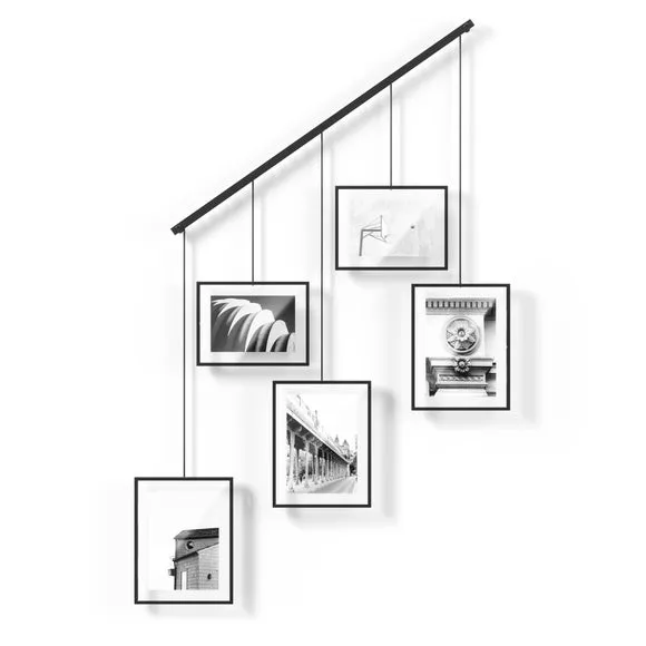 Umbra Set of 5 Exhibit Display Hanging Photo Frames 3