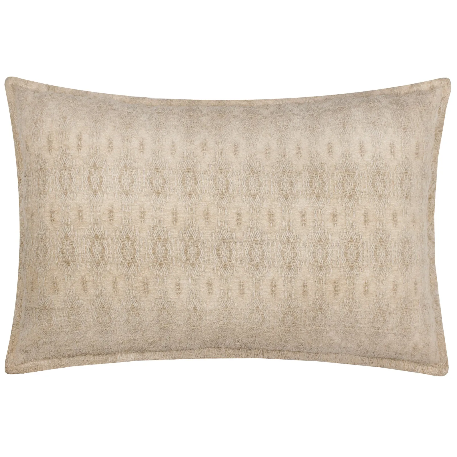 Yard Ramas Textured Jacquard 100% Cotton Cushion in Natural 2