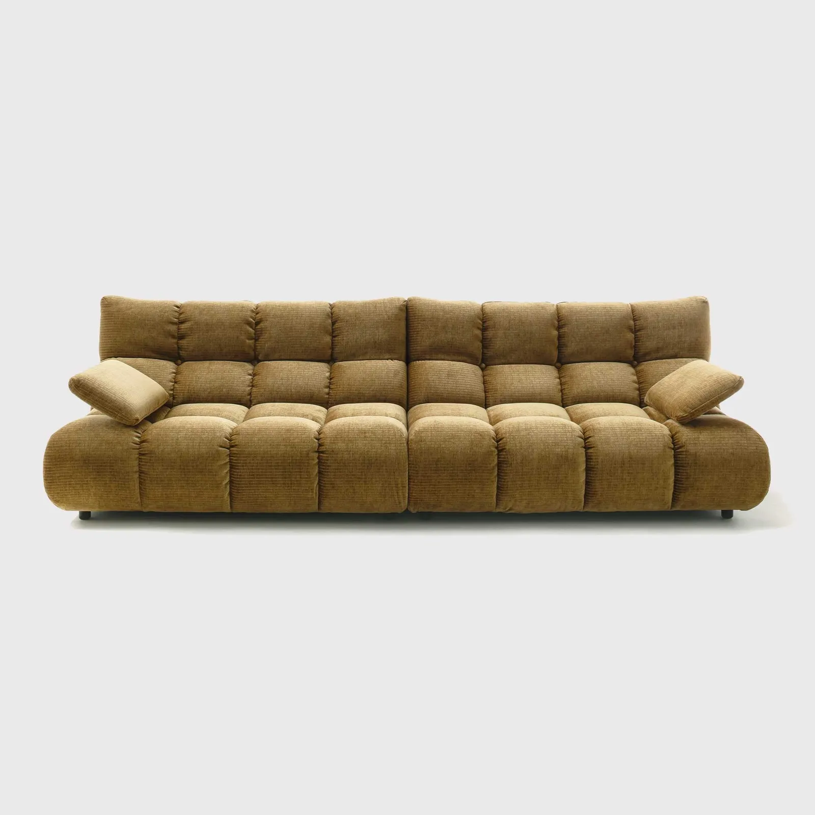 Bryce 4 Seater With Armrests - Width 290Cm, Yellow Fabric | Barker & Stonehouse 1