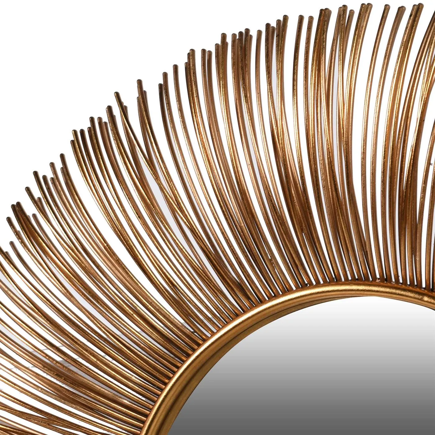 Gold Bloom Mirror