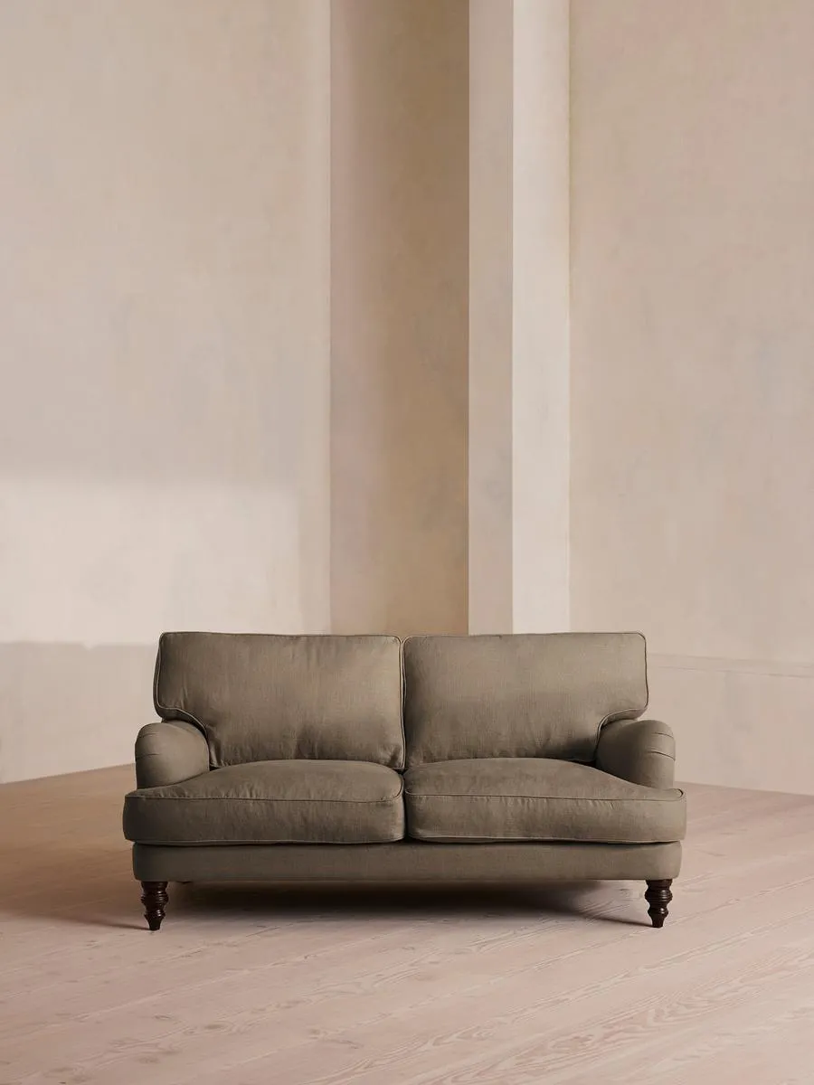 Arundel Two Seater, Sofa, Linen, Mushroom