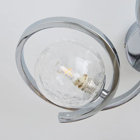 Penny 3 Light Semi Flush Ceiling Light 3