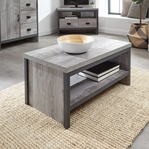 Boston Open Shelf Coffee Table 2