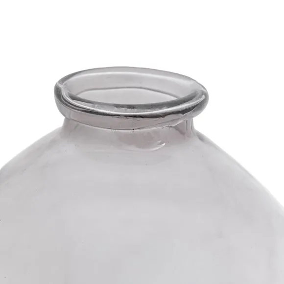 Crossland Grove Grasse Handblown Glass Vase Smoke 390Mm, Grey 3