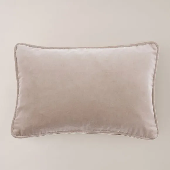 Clara Cotton Velvet Rectangle Cushion 2