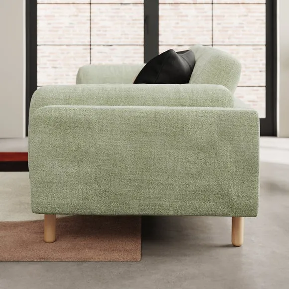Newton Chunky Tonal Weave 4 Seater Sofa 2