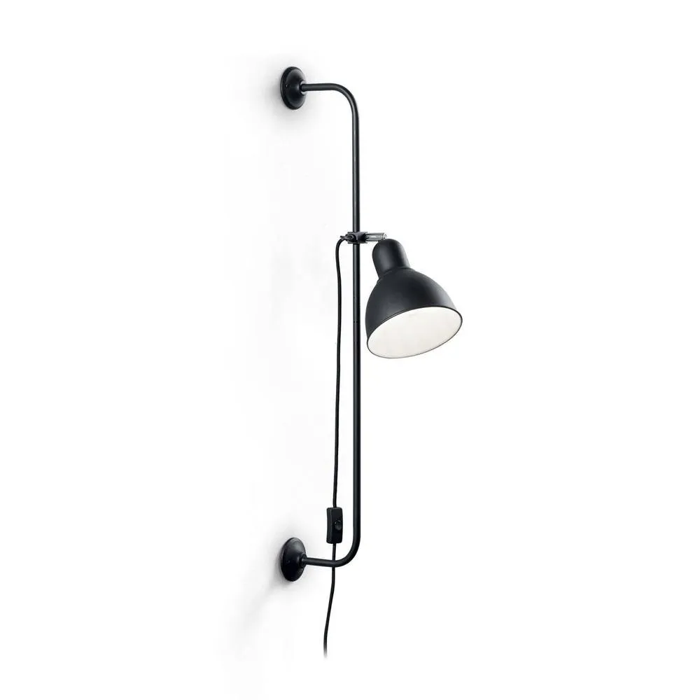 Netlighting Shower 1 Light Wall Light Black