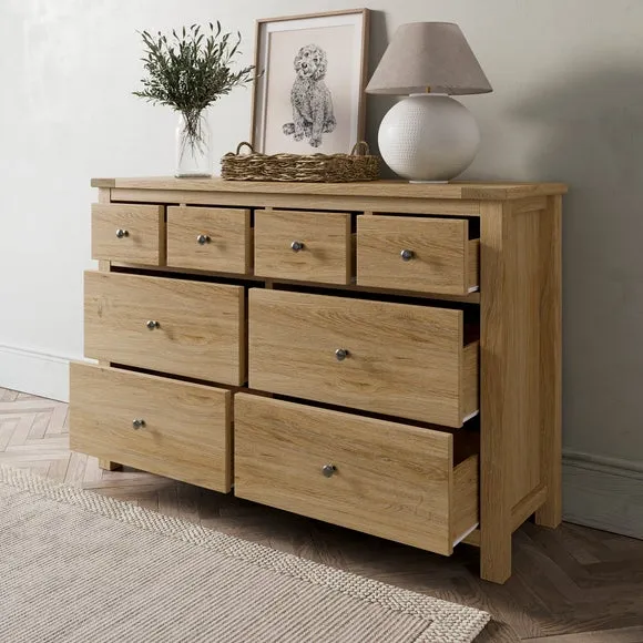 Olney Wide 8 Drawer Chest 2