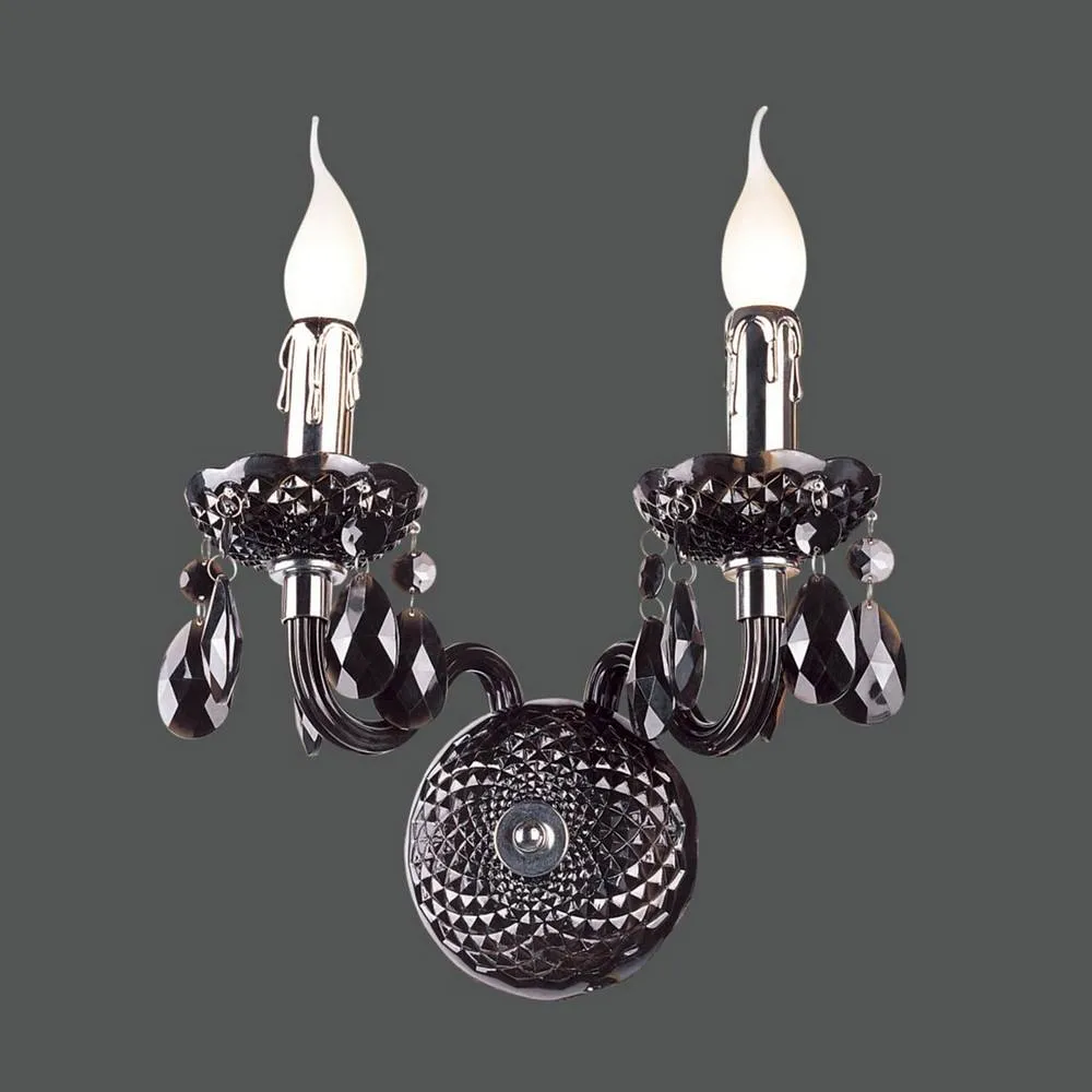 Netlighting Classic Wall Lamp Black 2 Light E14