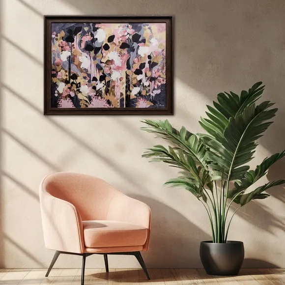 The Journey Deepens by Susan Nethercote Framed Canvas