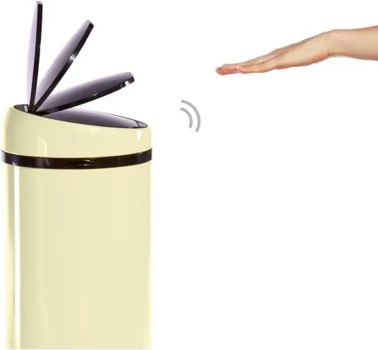 Sense Touch-free Sensor Bin 50L, Cream