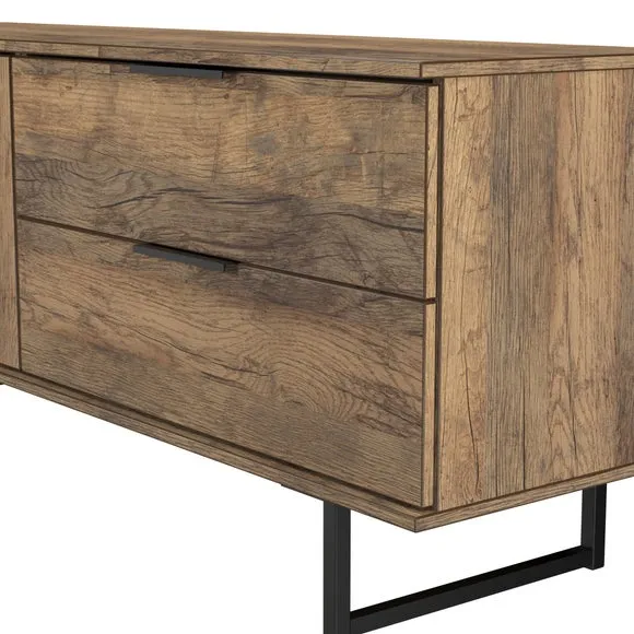 Milston 2 Door 2 Drawer Sideboard 5