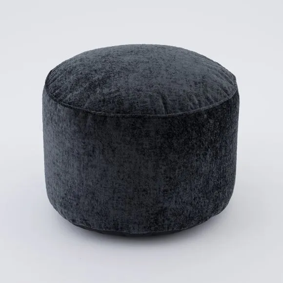 Radiance Chenille Round Pouffe 3