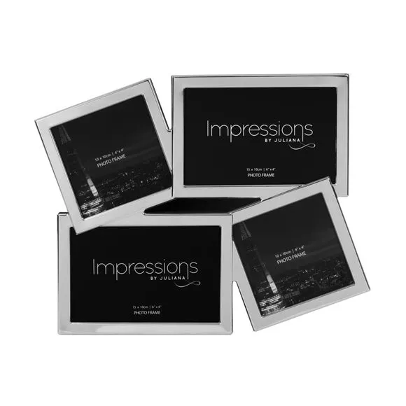 Modern Overlapping Multi Photo Frame