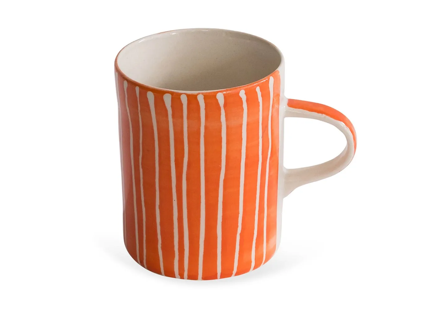 Musango Sgraffito Demi Mug Tangerine