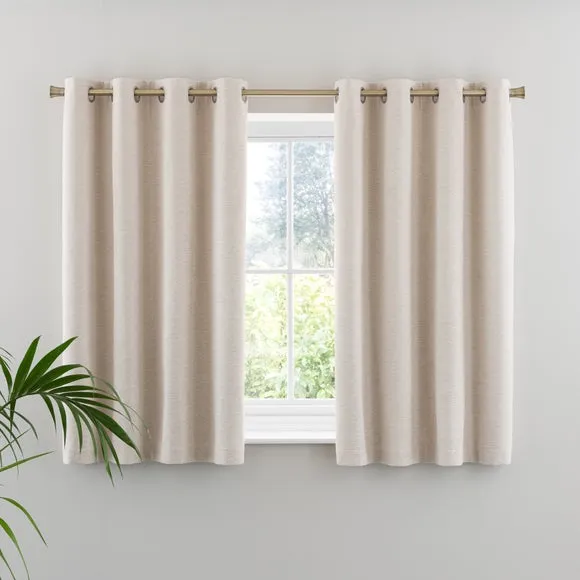 Genoa Chenille Blackout Eyelet Curtains 5