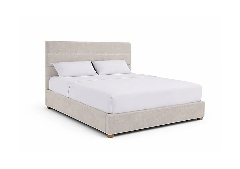 Tully Ottoman Bed Frame - Super King - Wheat