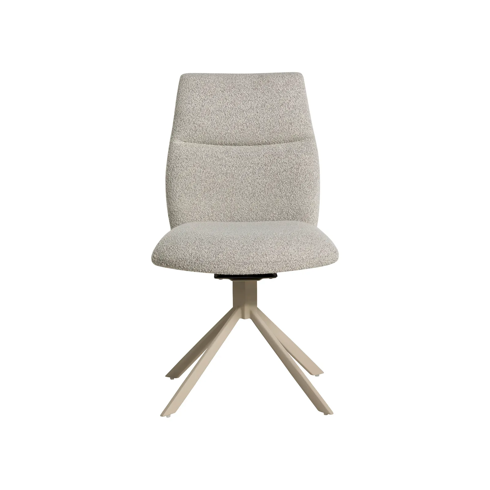 Altadena Swivel Dining Chair Without Arm, Neutral Fabric | Barker & Stonehouse 3