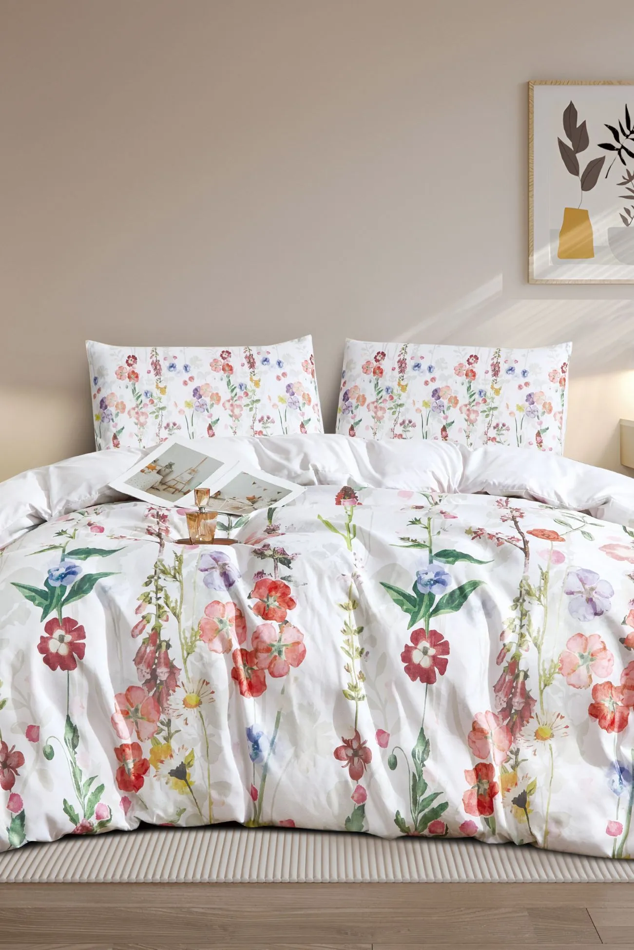 Ezysleep Bella Floral Printed Duvet Set