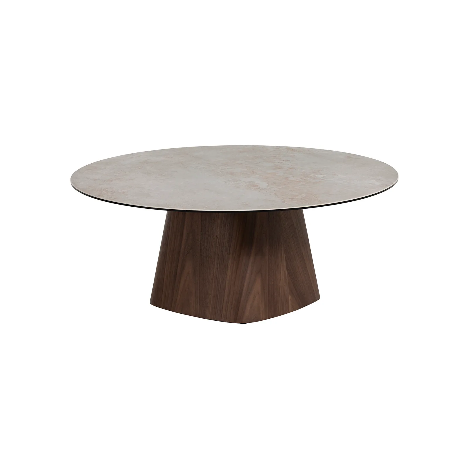 Cosmos Coffee Table, Round, White Ceramic | Barker & Stonehouse 6