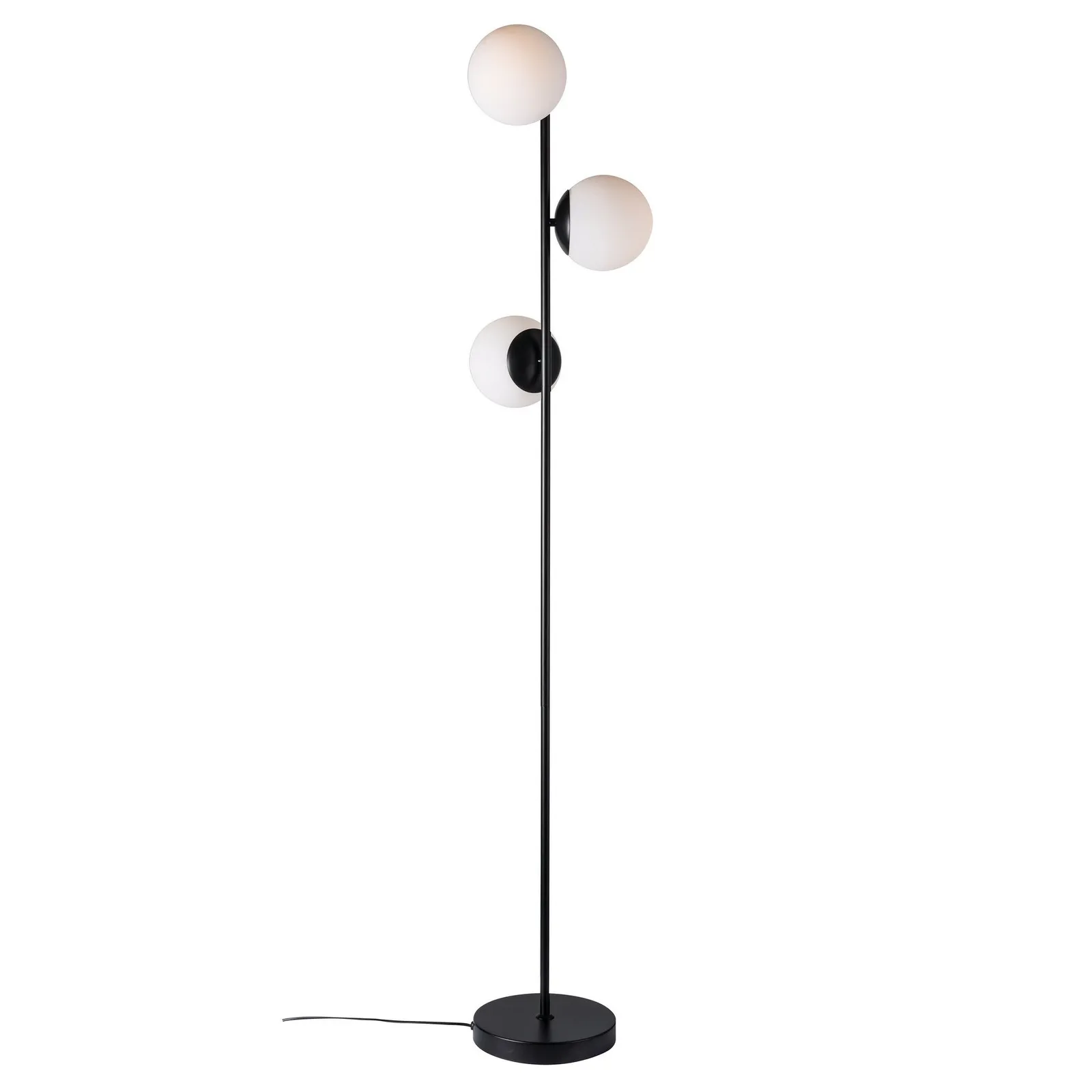 Nordlux Lilly Floor Lamp Black Metal Livingroom E14 Switch 2