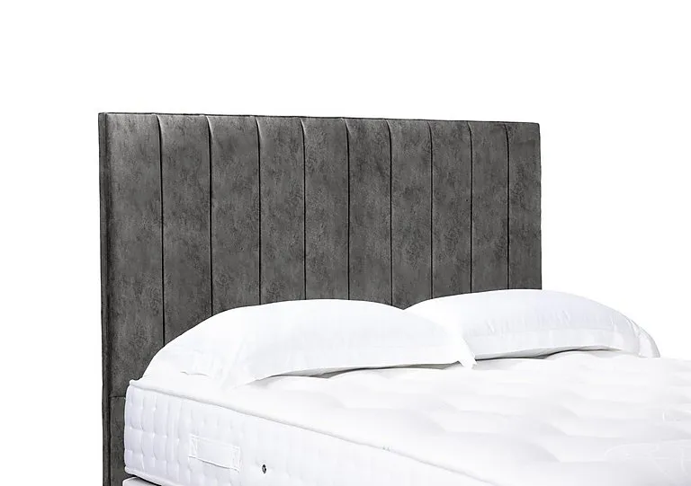 Artisan Collection Elyse High Floor Standing Headboard - Single - Daytona Pebble