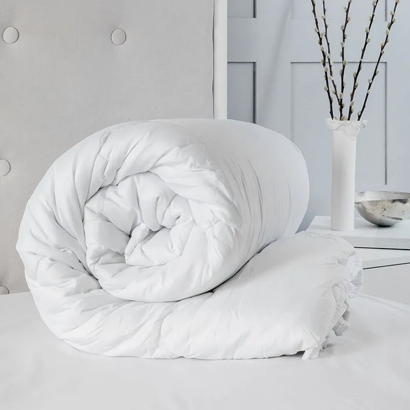 Snug City 4 Season 3 in 1 All Season Duvet (9.0 + 4.5 Tog ) Detachable Soft Touch Microfibre Duvet in White
