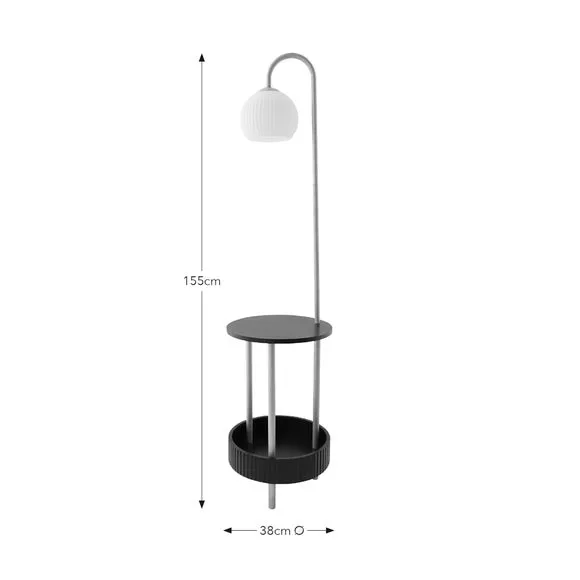 Georgi Shelved Floor Lamp 6