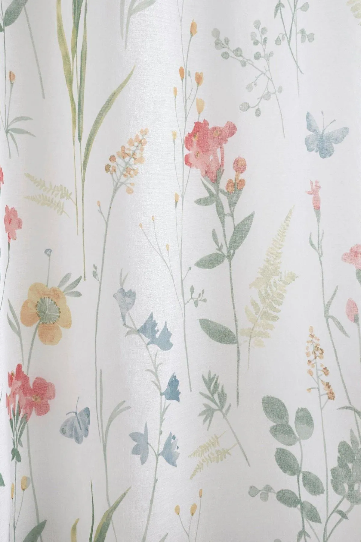Dreams & Drapes 'Spring Glade' Nature Inspired Print Voile Panel 2