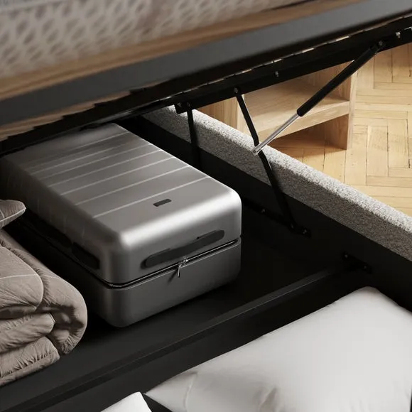 Squidge Boucle Ottoman Bed 5