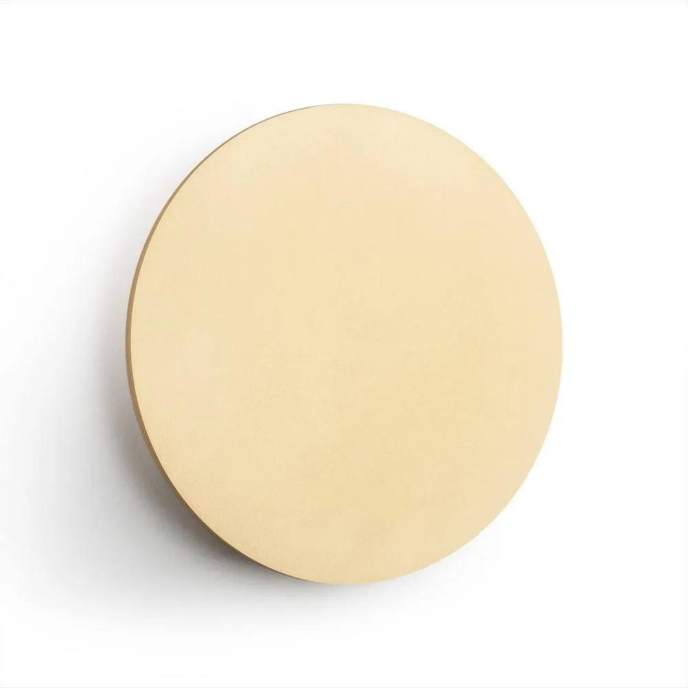 Netlighting Oregon Plus 20cm Flush Wall Lamp Gold 580lm 3000K 3