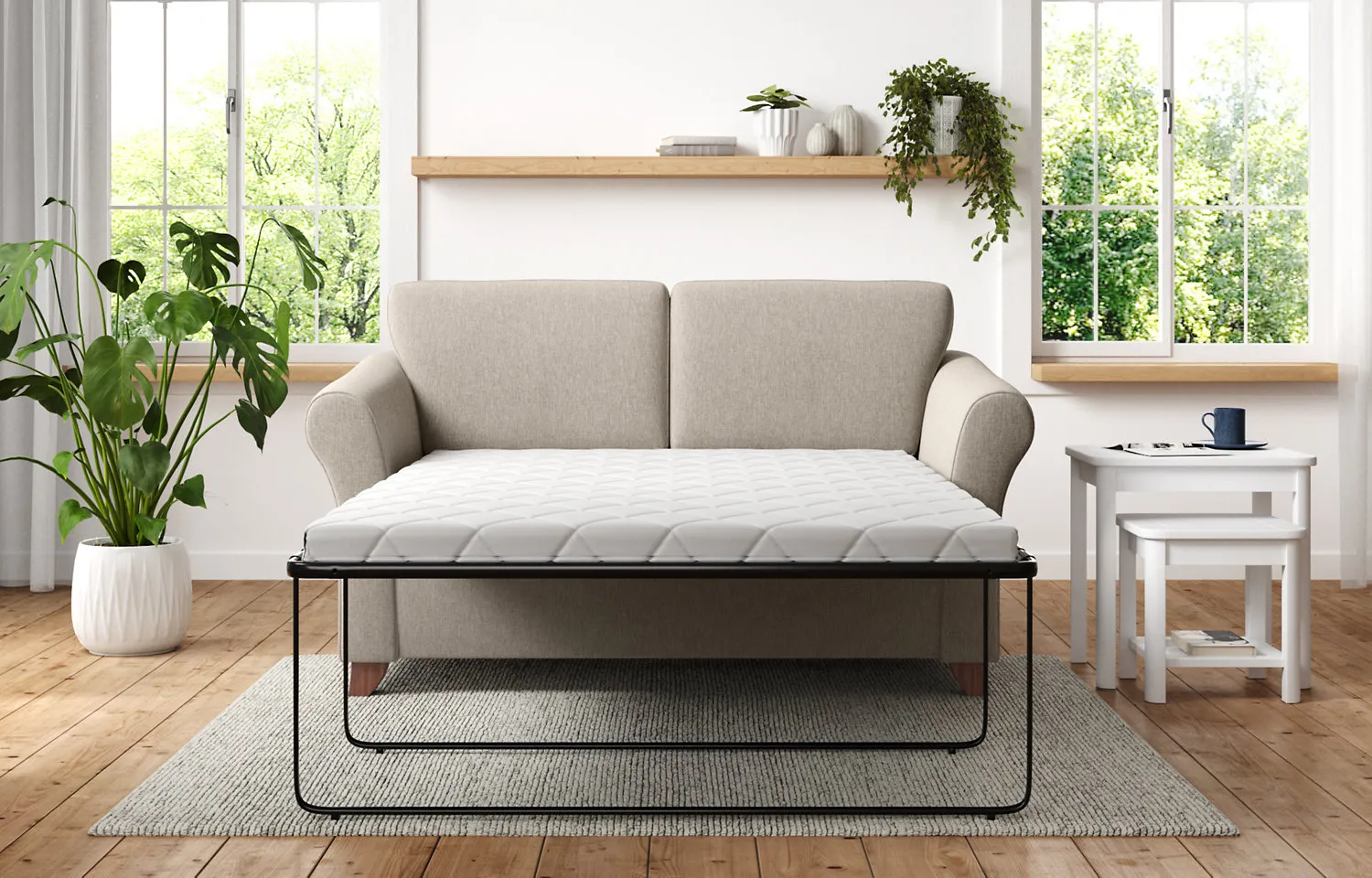 M&S Abbey Large 2 Seater Sofa Bed