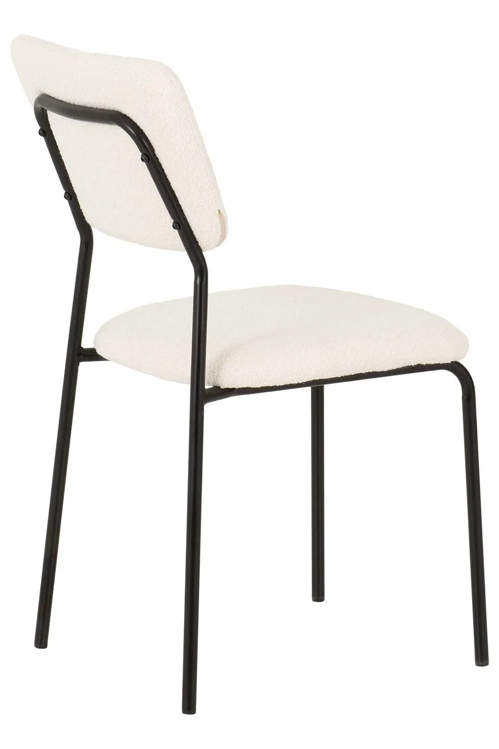 Seconique Sheldon Chair( Set Of 4 ) in Ivory 4