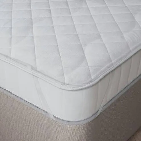 Cotton Quilted Mattress Protector, King