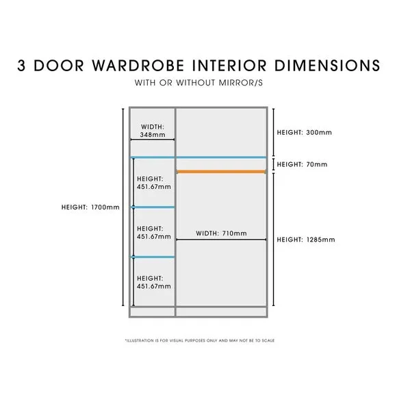 Legato Triple Wardrobe 2