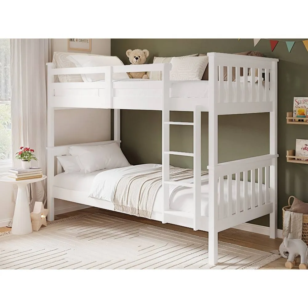 Flair Cypress Detachable Bunk Bed White