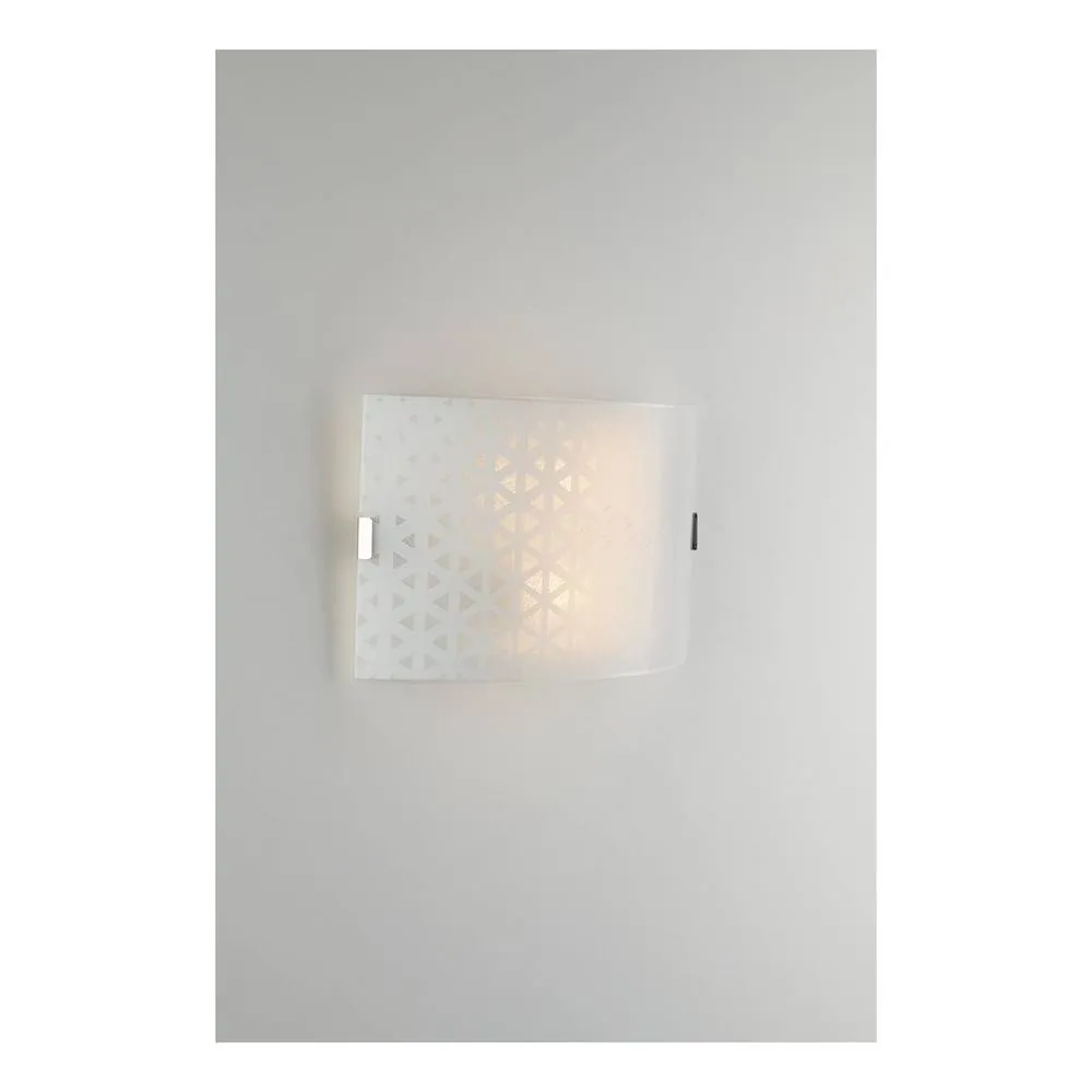 Netlighting MAORAP3520 2 Light Flush Wall Light White 35x20cm 3